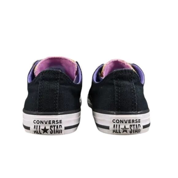 Converse Shoes Girls 3 Sneakers Chuck Taylor All Star Multi Tongue Casual Active - Picture 3 of 16